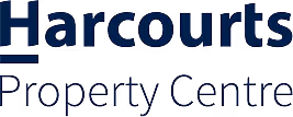 Harcourts Property Centre logo with Harcourts in bold and Property Centre below it.